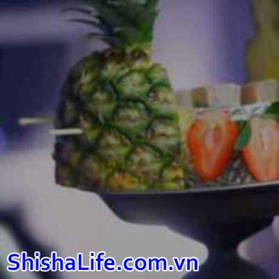 Những bước để chế được 1 bình shisha trái cây ngon